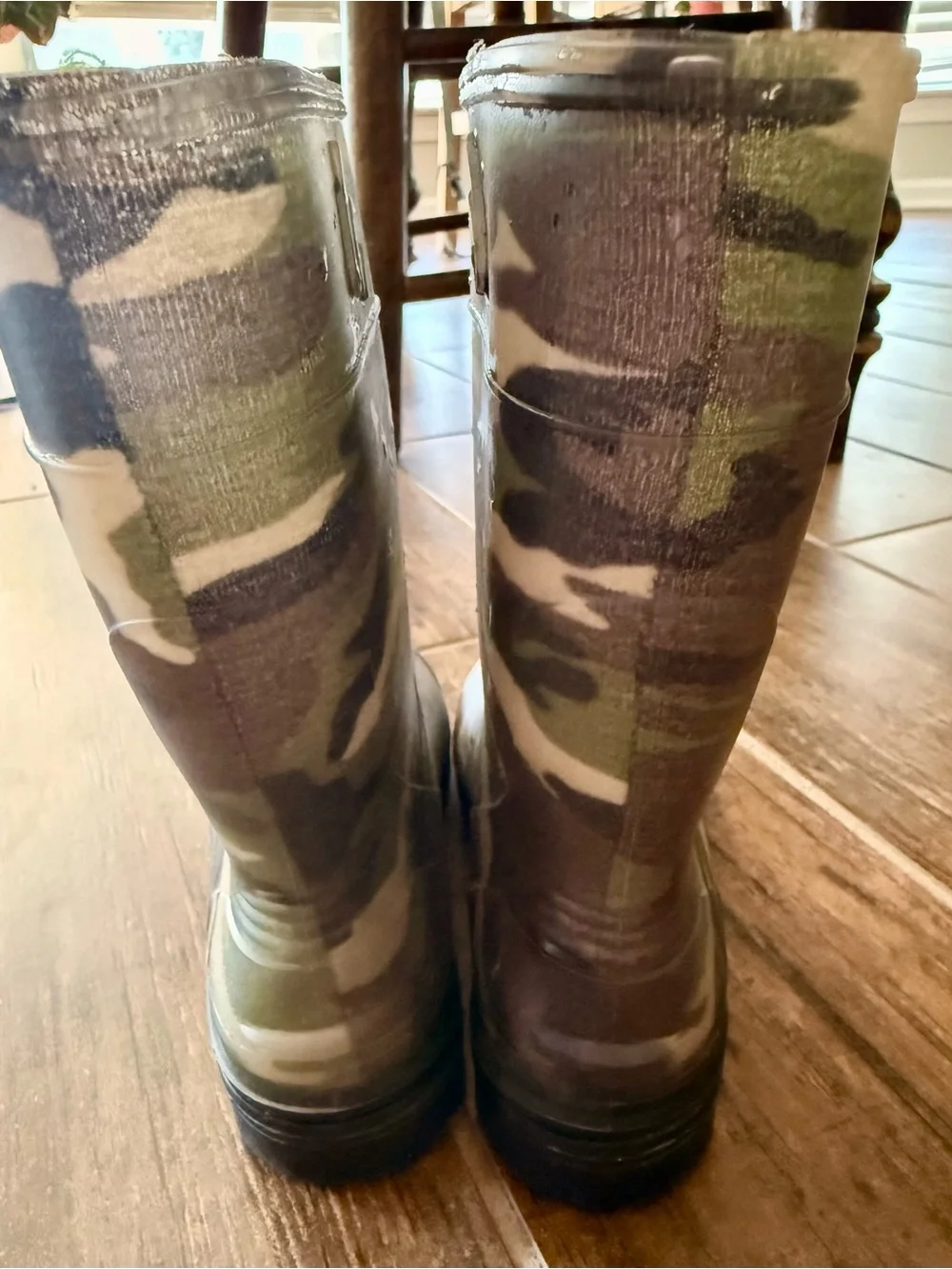 Kids Camo Rainboots
